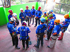 Curso Básico de Espeleología, Socorro Alpino de México