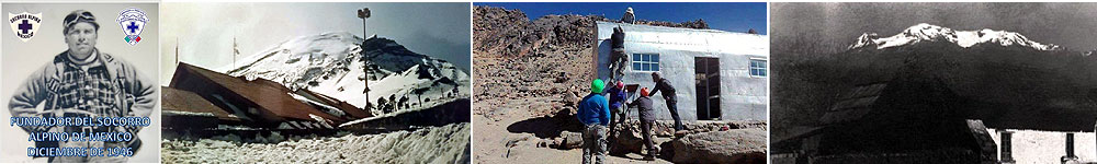 Socorro Alpino de México a través de la historia